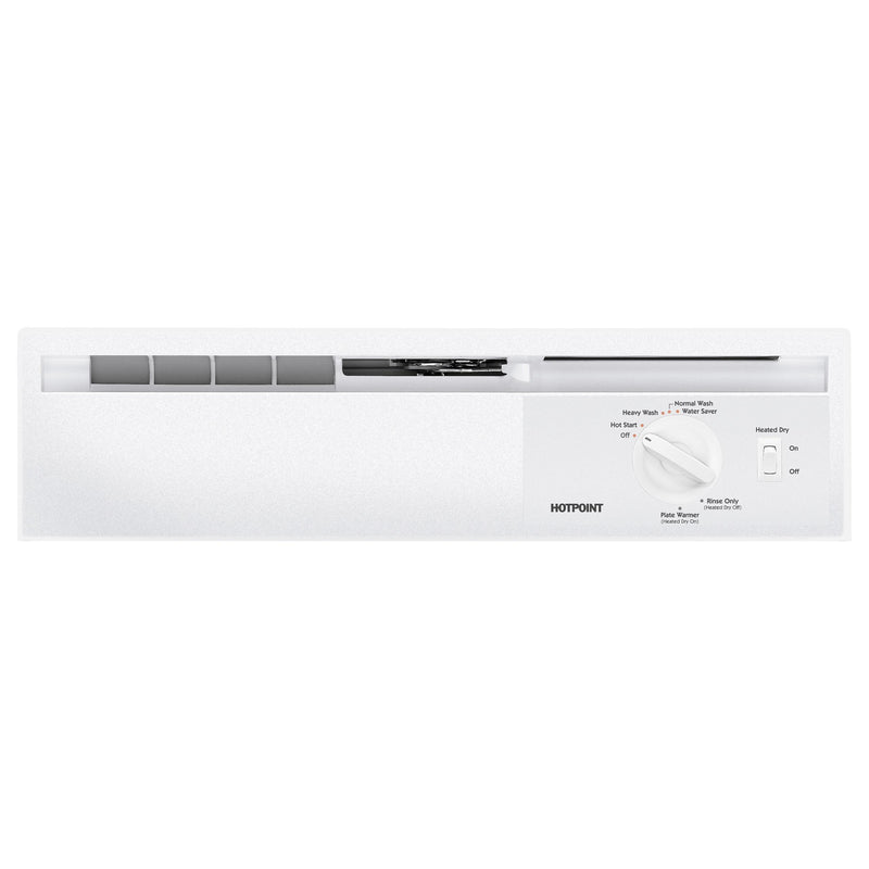 Hotpoint 24-inch Built-In Dishwasher HDA2100VWW IMAGE 2