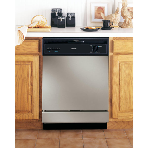 Hotpoint 24-inch Built-In Dishwasher HDA3640VSA IMAGE 1