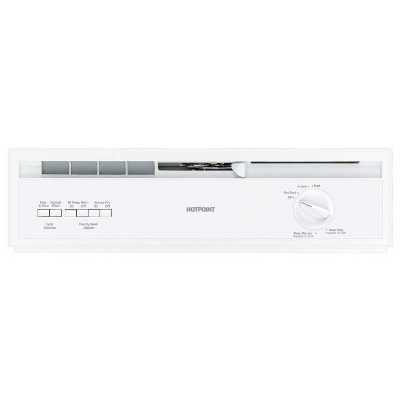 Hotpoint 24-inch Built-In Dishwasher HDA3600DWW IMAGE 3