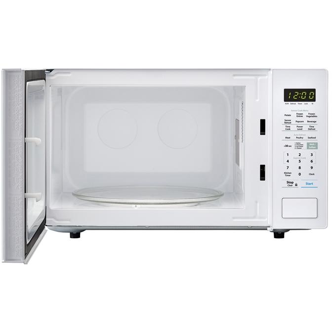 Sharp 21.3-inch, 1.4 cu.ft. Countertop Microwave Oven with Auto Defrost SMC1441CW IMAGE 6