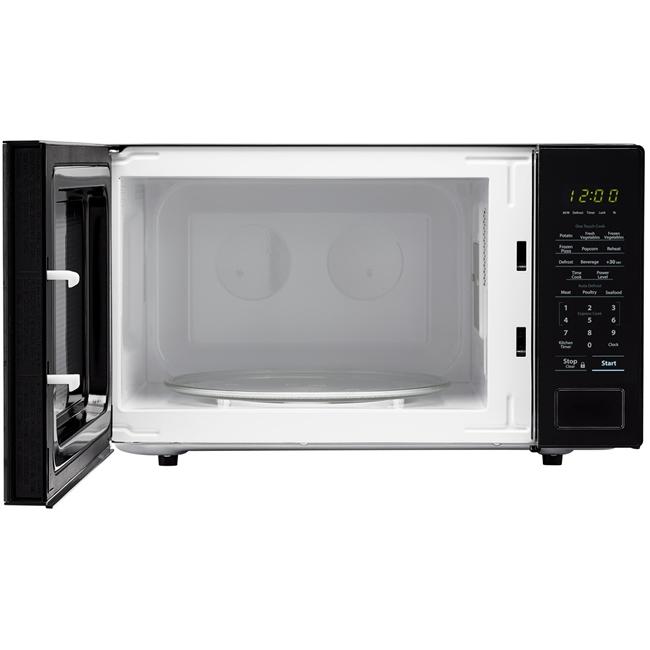 Sharp 20.3-inch, 1.1 cu.ft. Countertop Microwave Oven with Auto Defrost SMC1131CB IMAGE 2