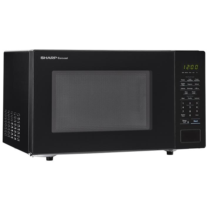 Sharp 20.3-inch, 1.1 cu.ft. Countertop Microwave Oven with Auto Defrost SMC1131CB IMAGE 4