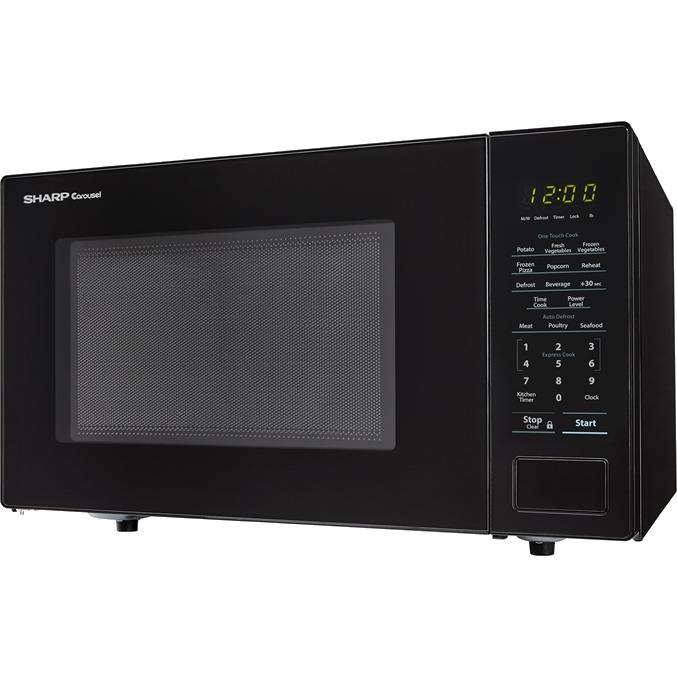 Sharp 20.3-inch, 1.1 cu.ft. Countertop Microwave Oven with Auto Defrost SMC1131CB IMAGE 5