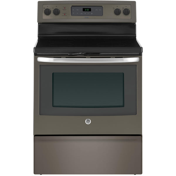 GE 30-inch Freestanding Electric Range with Self-Clean JCB630EKES IMAGE 1