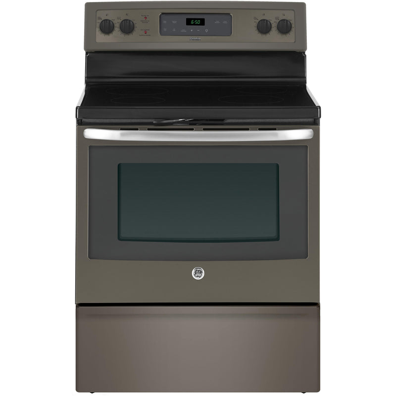 GE 30-inch Freestanding Electric Range with Self-Clean JCB630EKES IMAGE 1