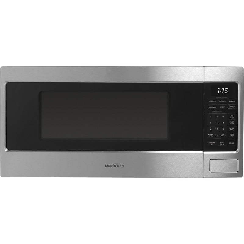 Monogram 24-inch, 1.1 cu.ft. Countertop Microwave Oven with 10 Power Levels ZEM115SJSSC IMAGE 1