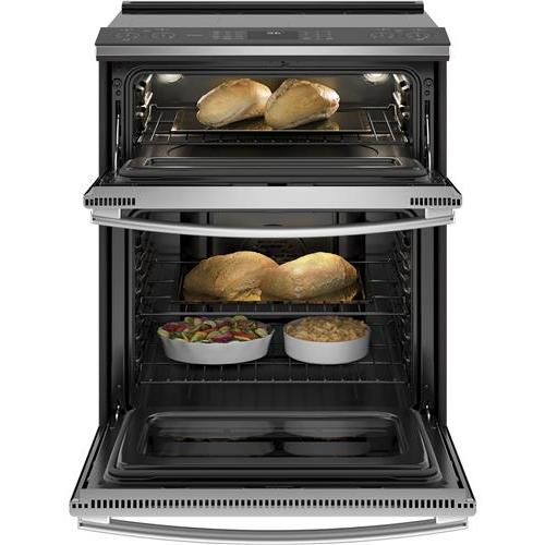 GE Profile 30-inch Slide-in electric Range with Convection Technology PS960SLSS IMAGE 4