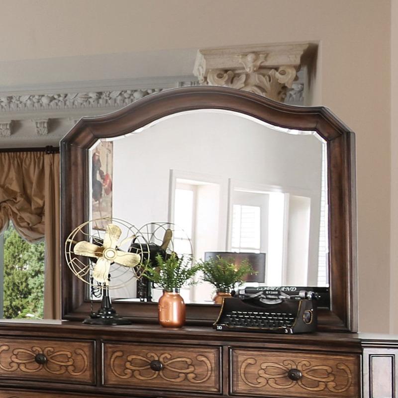 Furniture of America Emmaline Dresser Mirror CM7831M IMAGE 1