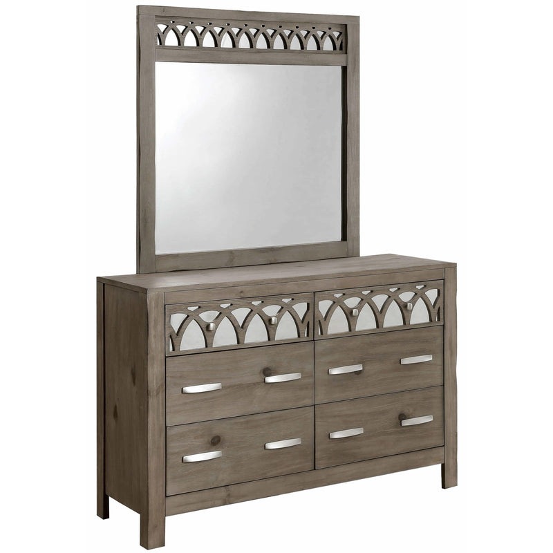 Furniture of America Zaragoza Dresser Mirror CM7585M IMAGE 3