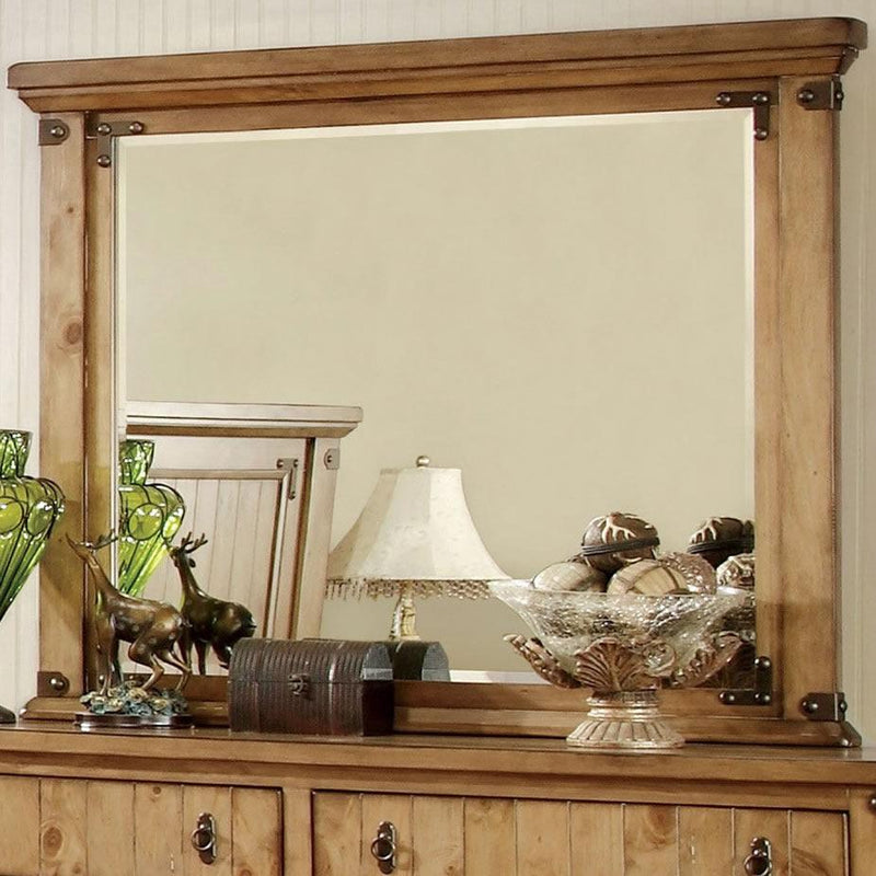 Furniture of America Pioneer Dresser Mirror CM7449M IMAGE 1