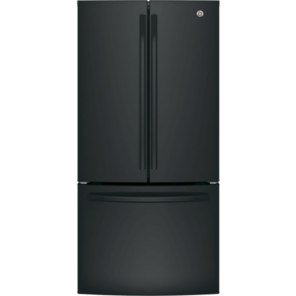 GE 33-inch, 18.6 cu. ft. Counter-Depth French-Door Refrigerator GWE19JGLBB IMAGE 1