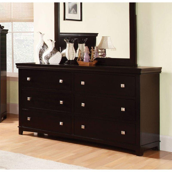 Furniture of America Pebble 6-Drawer Dresser CM7113EX-D IMAGE 1