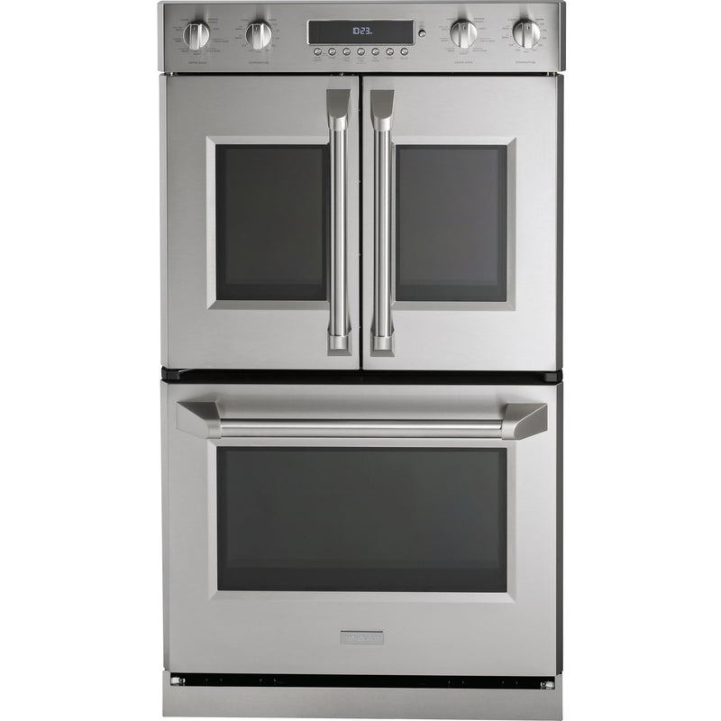 Monogram 30-inch, 10 cu. ft. Built-In Double Wall Oven with Convection ZET2FLSS IMAGE 1