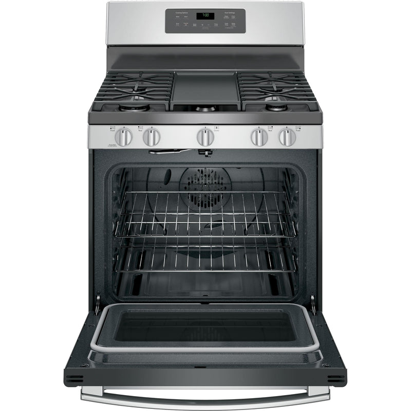 GE 30-inch Freestanding Gas Range with Convection JGB700SEJSS IMAGE 10