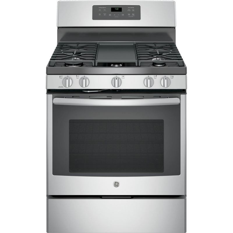 GE 30-inch Freestanding Gas Range with Convection JGB700SEJSS IMAGE 1