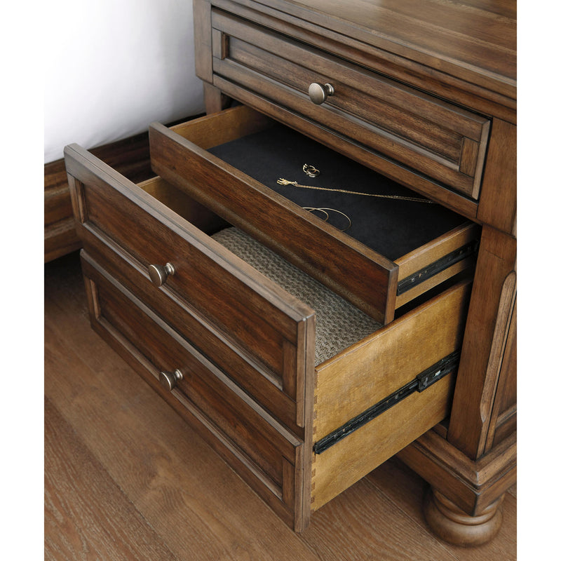 Signature Design by Ashley Flynnter 2-Drawer Nightstand B719-92 IMAGE 3