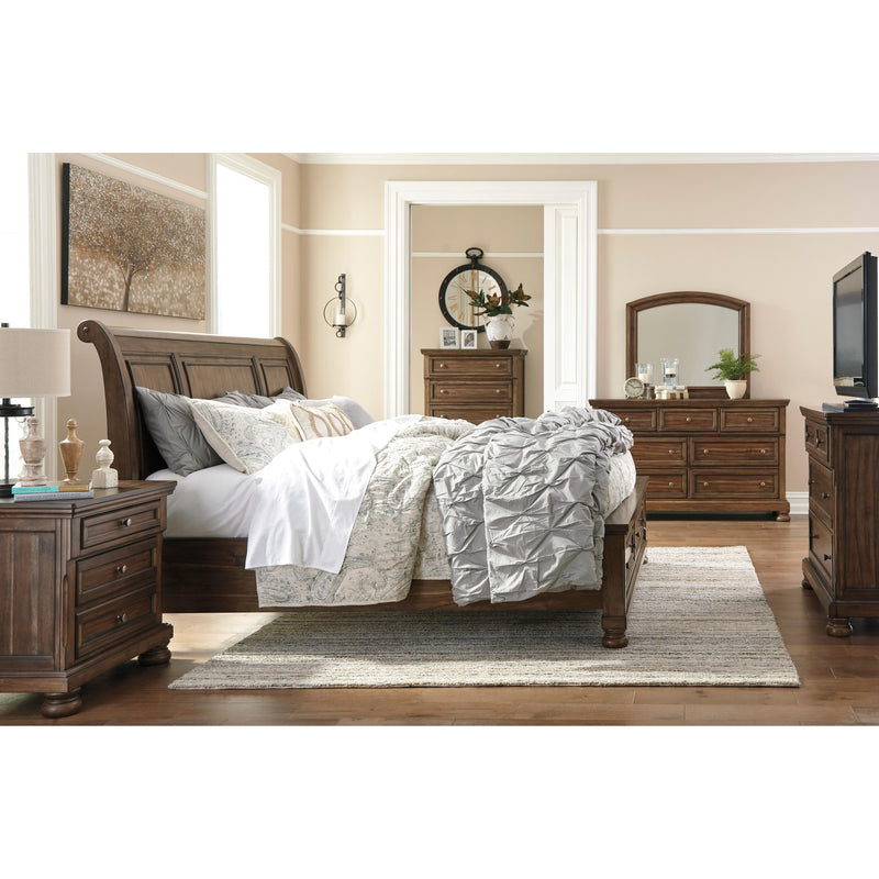 Signature Design by Ashley Flynnter King Sleigh Bed with Storage B719-78/B719-76/B719-99 IMAGE 8