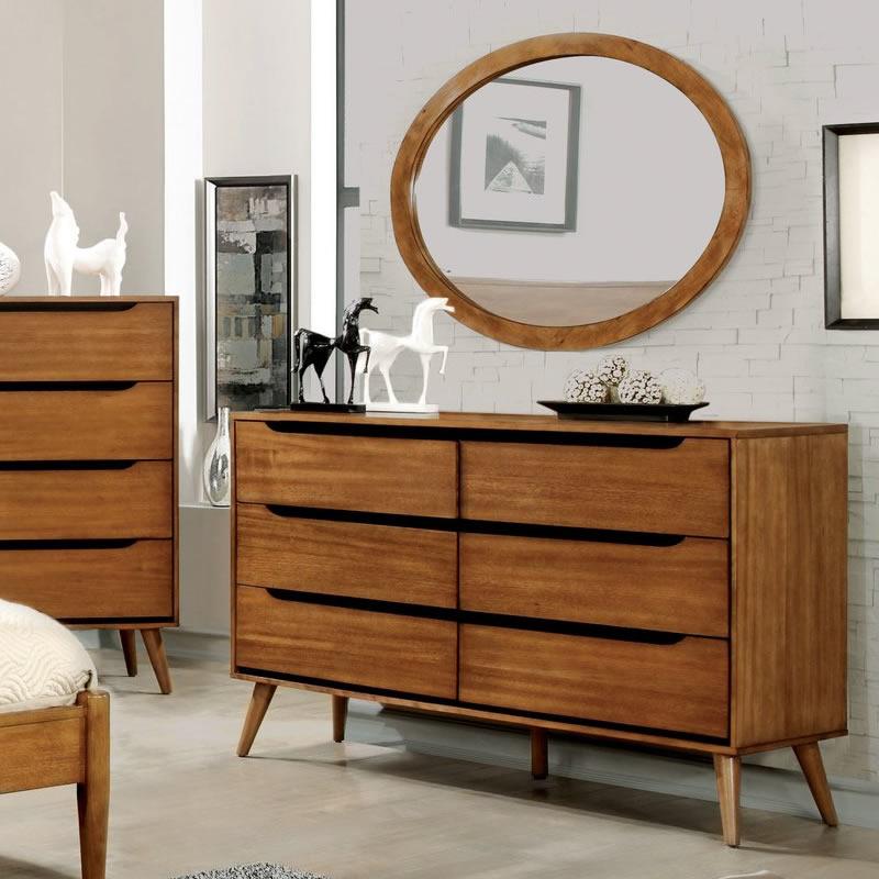 Furniture of America Lennart 6-Drawer Dresser CM7386A-D IMAGE 3