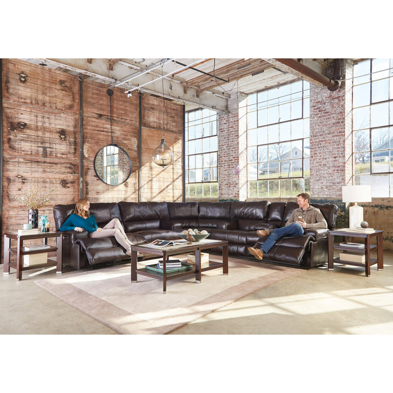 Catnapper Wembley Power Reclining Leather Sofa 764581 1283-09/3083-09 IMAGE 4