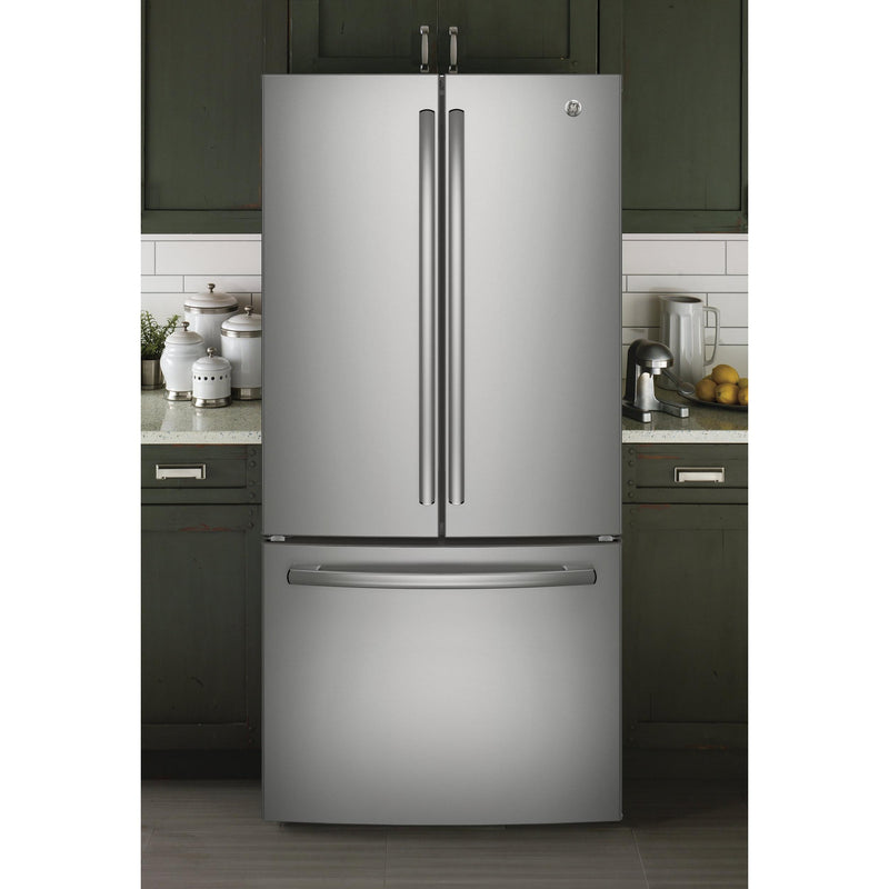 GE 33-inch, 18.6 cu. ft. Counter-Depth French-Door Refrigerator GWE19JSLSS IMAGE 8