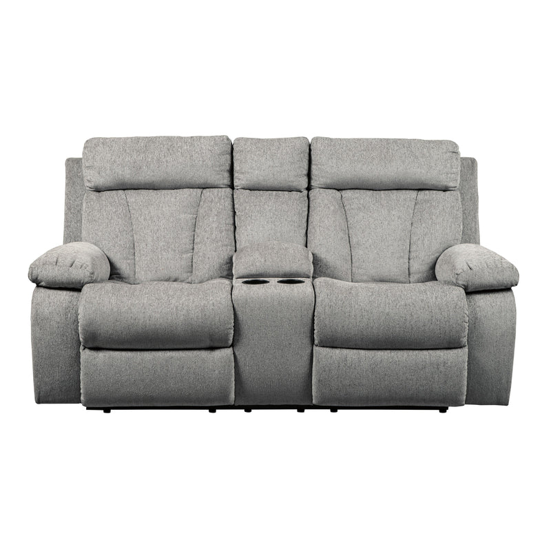 Signature Design by Ashley Mitchiner Reclining Fabric Loveseat 7620494 IMAGE 1