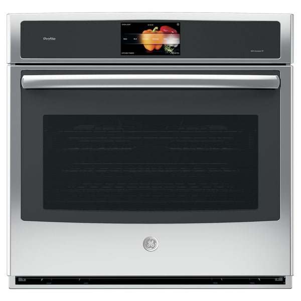 GE Profile 30-inch, 5.0 cu. ft. Built-In Single Wall Oven with Convection PT9051SLSS IMAGE 1