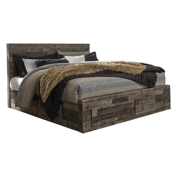 Benchcraft Derekson King Panel Bed with Storage B200-58/B200-56S/B200-60/B200-60/B100-14 IMAGE 1