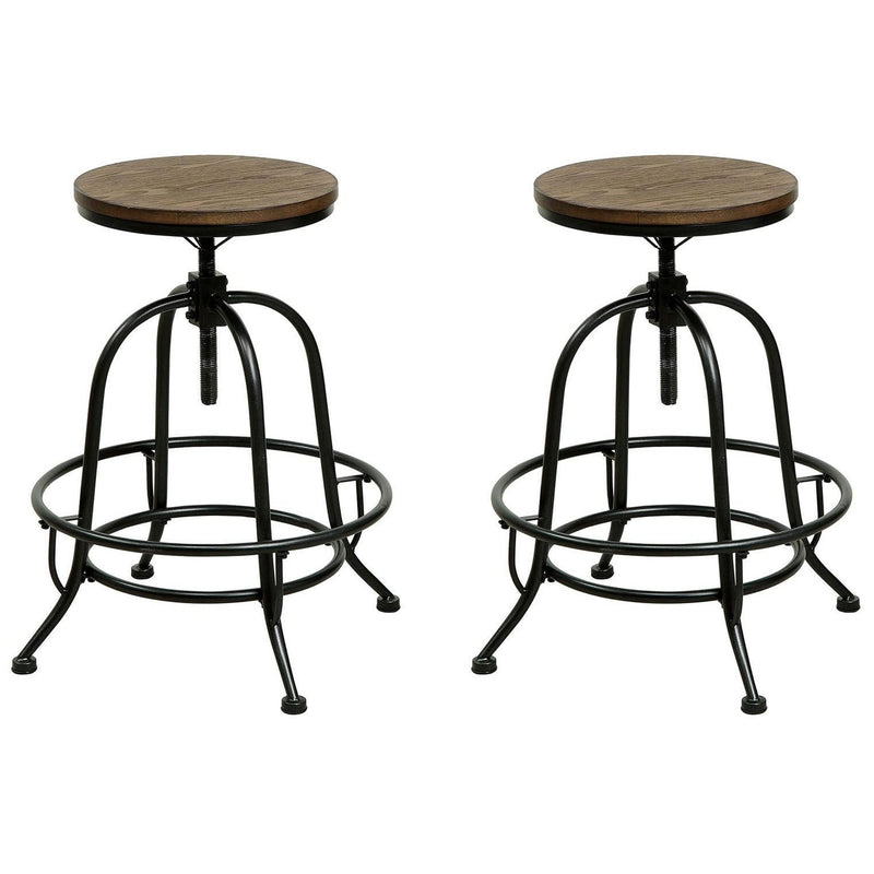 Furniture of America Silvia I Pub Height Stool CM3803PC-2PK IMAGE 2