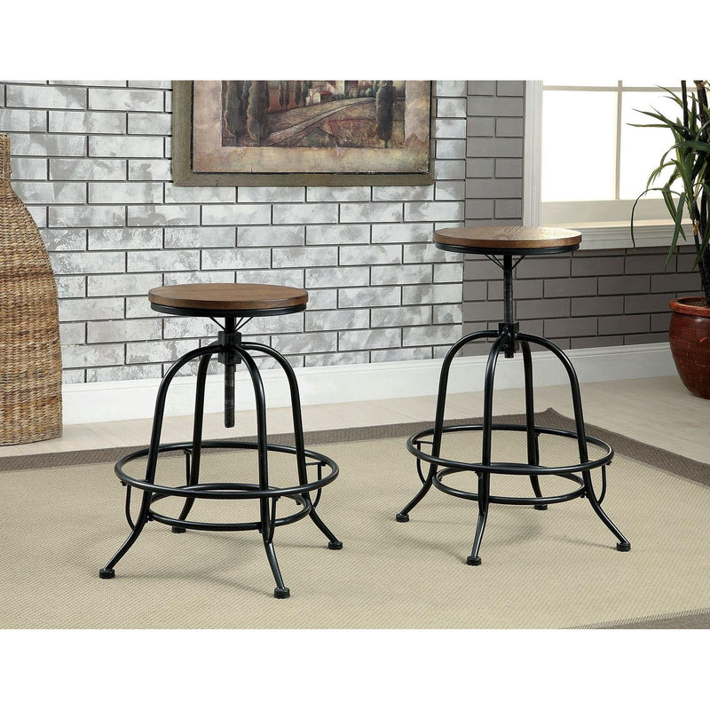 Furniture of America Silvia I Pub Height Stool CM3803PC-2PK IMAGE 4