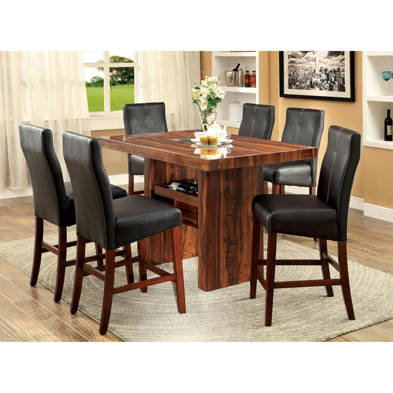 Furniture of America Bonneville II Counter Height Dining Chair CM3824PC-2PK IMAGE 7