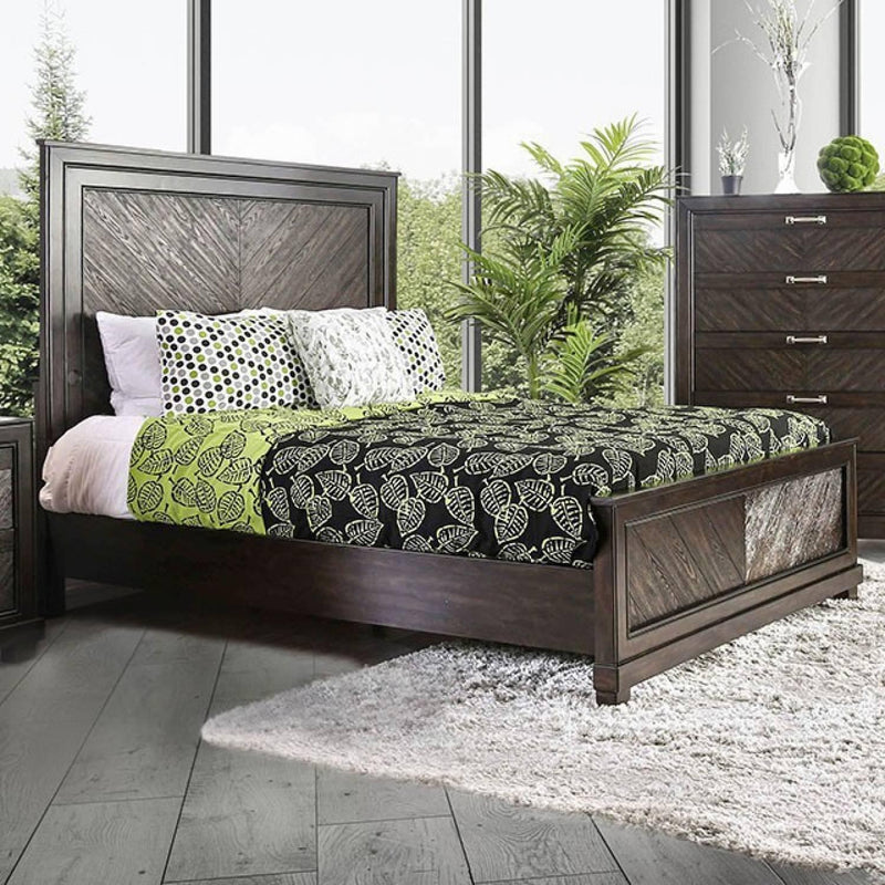 Furniture of America Argyros Queen Panel Bed CM7315Q-BED IMAGE 1