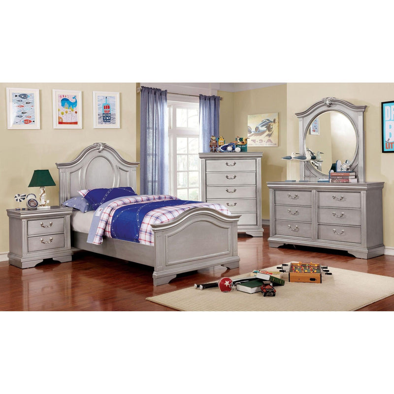 Furniture of America Claudia 2-Drawer Nightstand CM7199N IMAGE 3