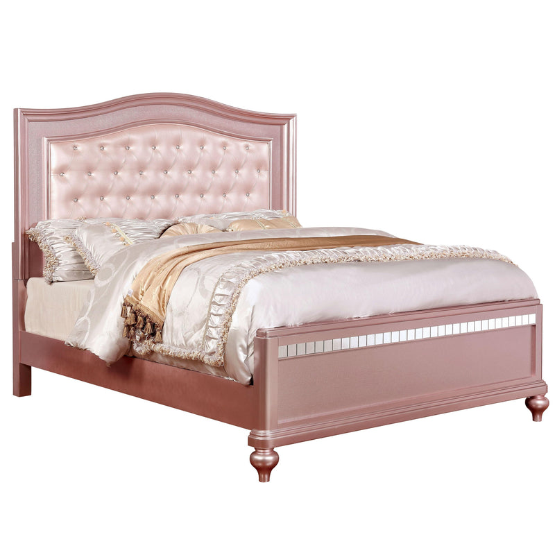 Furniture of America Ariston Queen Upholstered Panel Bed CM7171RG-Q-BED IMAGE 1