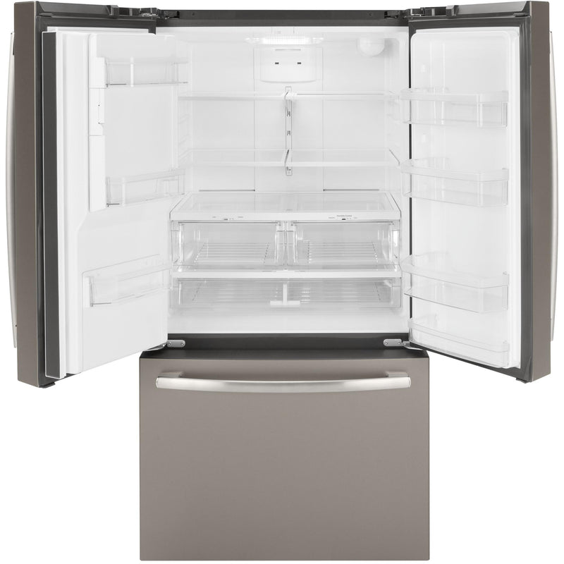 GE 36-inch, 25.6 cu. ft. French 3-Door Refrigerator GFE26JMMES IMAGE 4