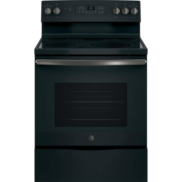 GE 30-inch Freestanding Electric Range with Convection JB655FKDS IMAGE 1