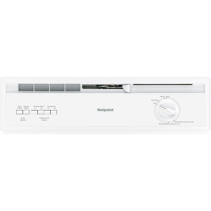 Hotpoint 24-inch Built-In Dishwasher HDA3600KWW IMAGE 2