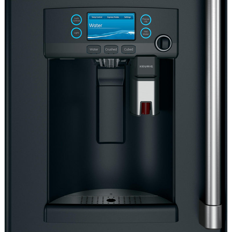 Café 36-inch, 22.2 cu.ft. Counter-Depth French 3-Door Refrigerator with Keurig® K-Cup® Brewing System CYE22UP3MD1 IMAGE 5