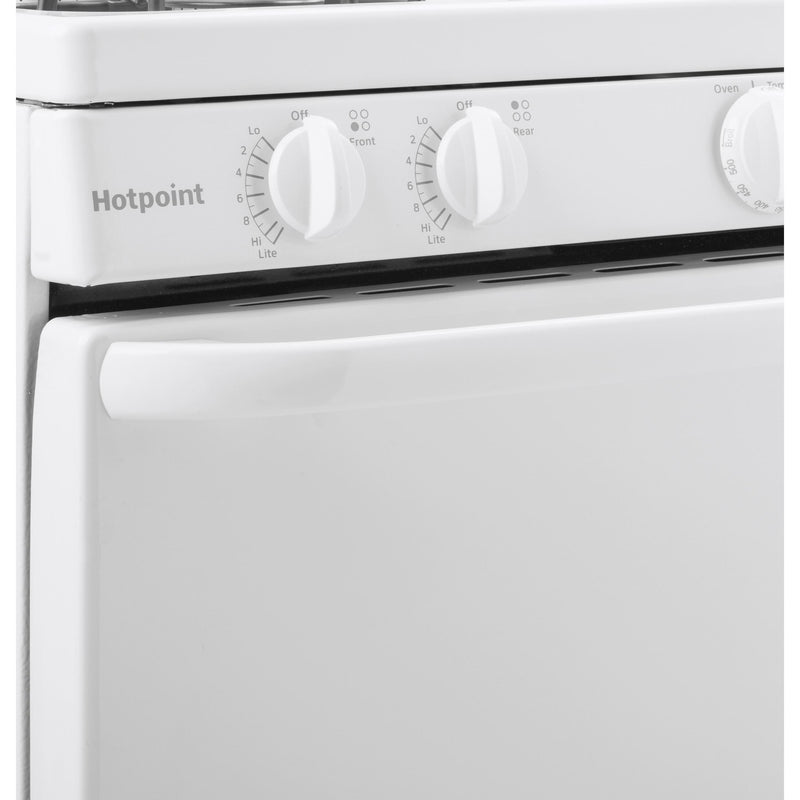 Hotpoint 20-inch Freestanding Electric Range RAS200DMWW IMAGE 7