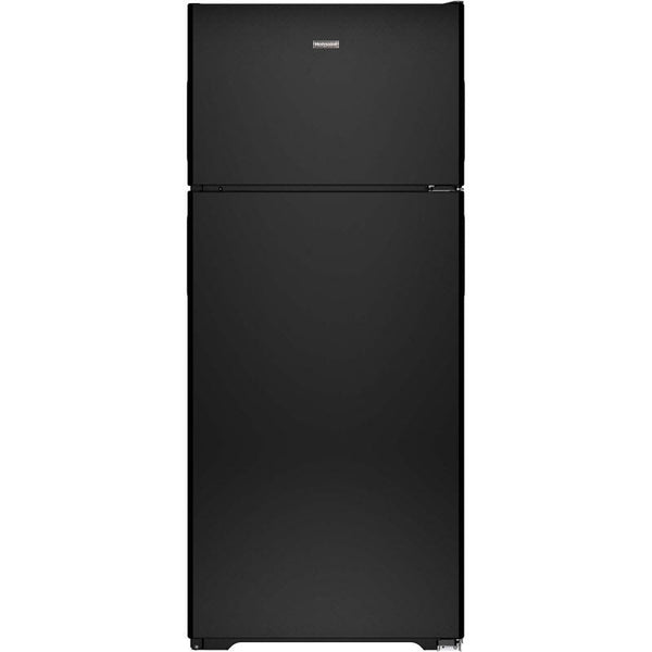 Hotpoint 28-inch, 17.6 cu. ft. Top Freezer Refrigerator HPS18BTHBB-B IMAGE 1