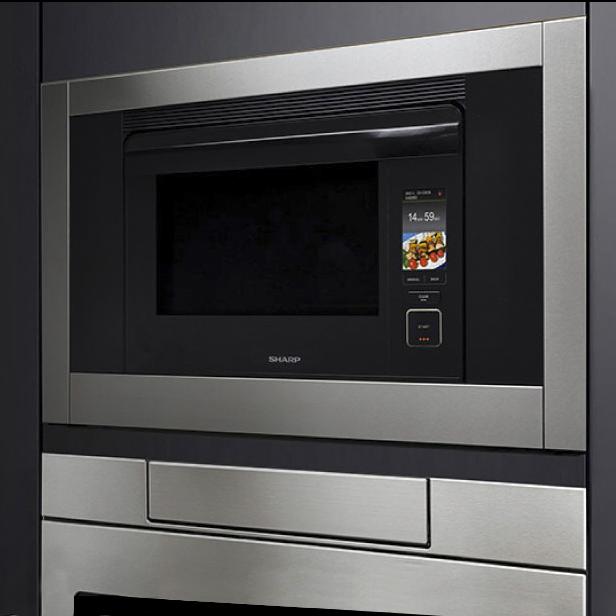 Sharp 30-inch, 1.1 cu.ft. Built-in Single Steam Oven SSC3088AS IMAGE 2