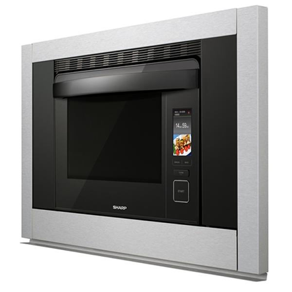 Sharp 30-inch, 1.1 cu.ft. Built-in Single Steam Oven SSC3088AS IMAGE 4