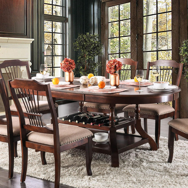 Furniture of America Jordyn Dining Table CM3626T IMAGE 1