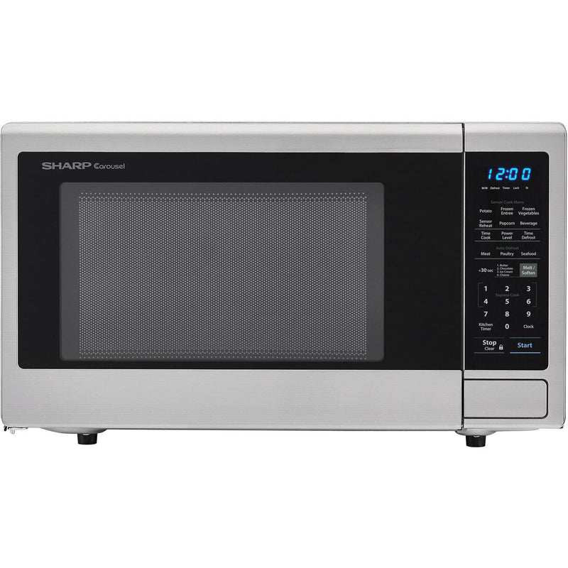 Sharp 24-inch, 2.2 cu.ft. Countertop Microwave Oven with  Sensor Cook Technology SMC2242DS IMAGE 1