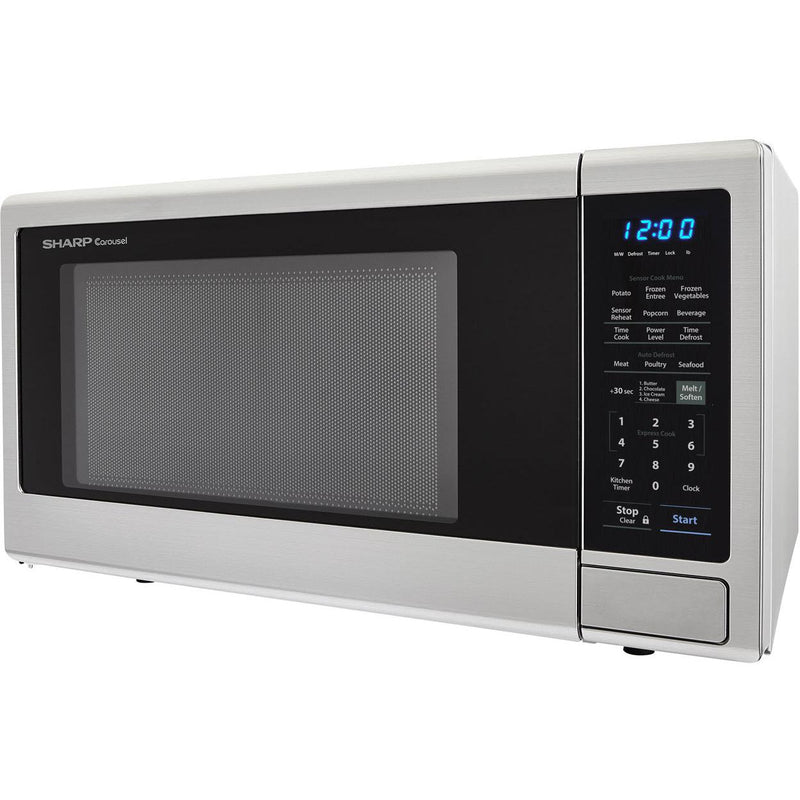 Sharp 24-inch, 2.2 cu.ft. Countertop Microwave Oven with  Sensor Cook Technology SMC2242DS IMAGE 2