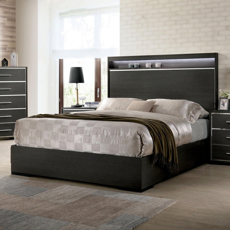 Furniture of America Camryn King Panel Bed CM7589EK-BED IMAGE 1