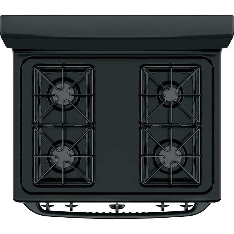 Hotpoint 30-inch Freestanding Gas Range RGBS300DMBB IMAGE 3