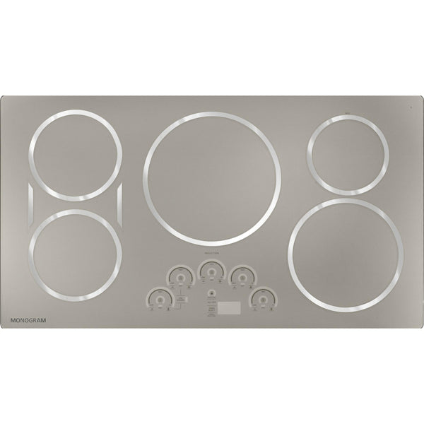 Monogram 36-inch Built-In Induction Cooktop ZHU36RSJSSSP IMAGE 1