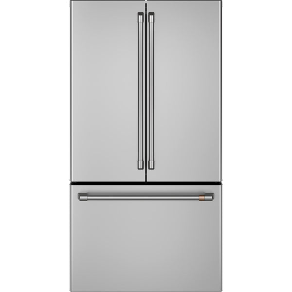 Café 36-inch, 23.1 cu.ft. Counter-Depth French 3-Door Refrigerator with WiFi Connect CWE23SP2MS1 IMAGE 1