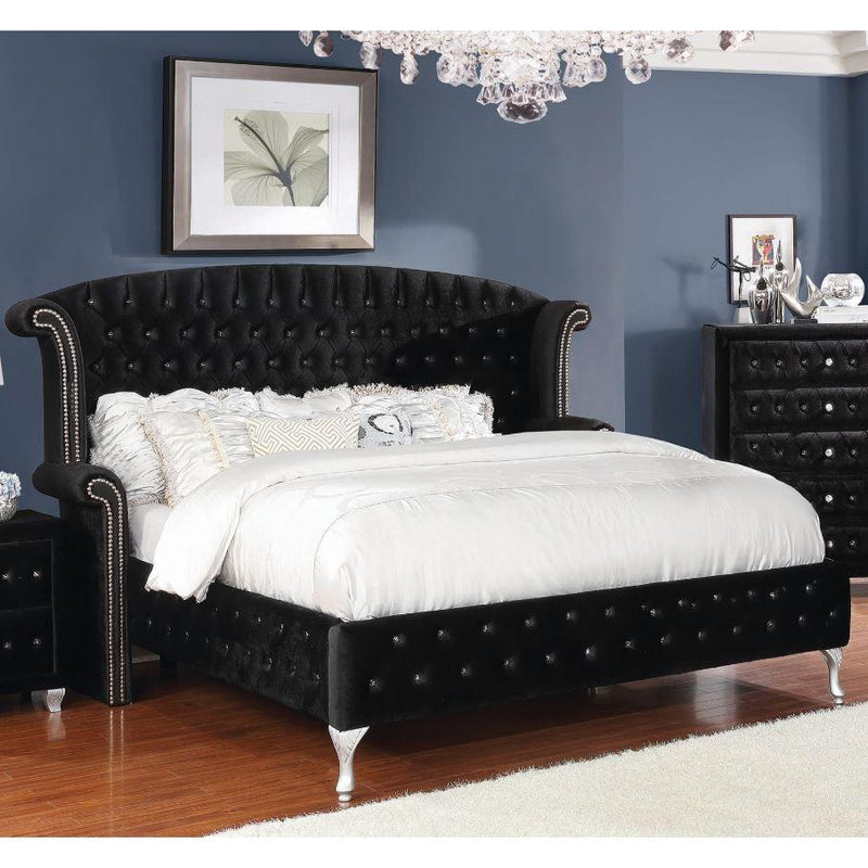 Coaster Furniture Deanna California King Upholstered Platform Bed 206101KW IMAGE 1