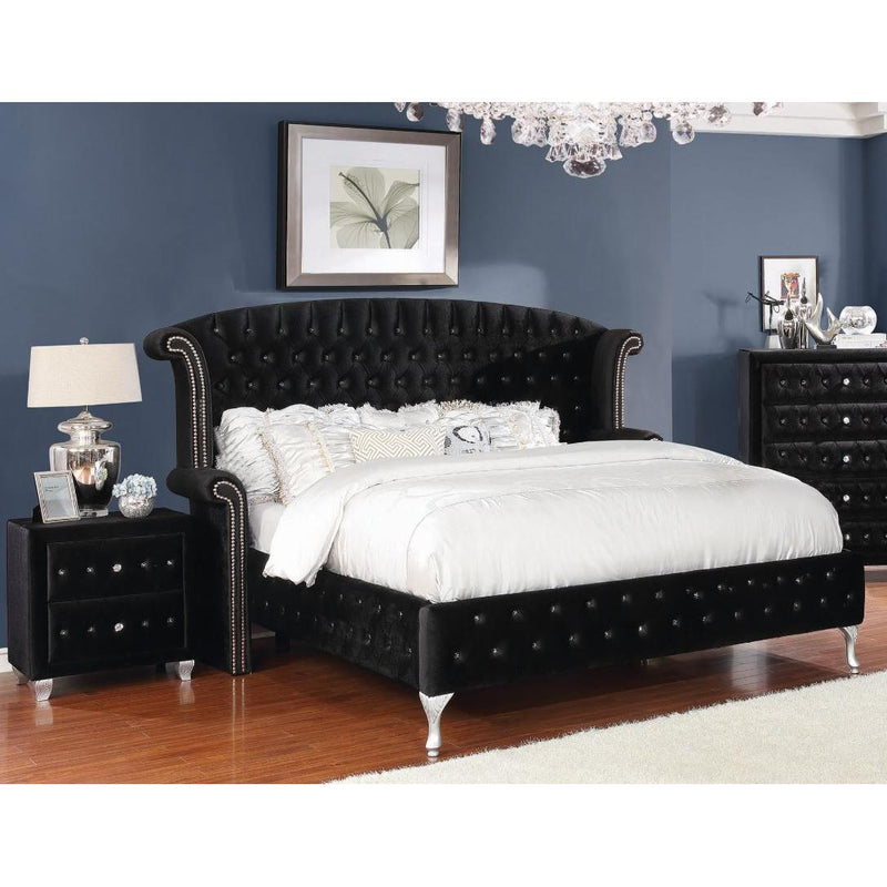 Coaster Furniture Deanna California King Upholstered Platform Bed 206101KW IMAGE 2